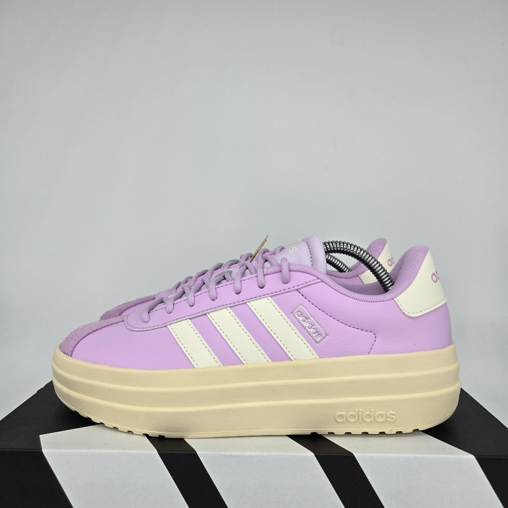 adidas VL Court Bold JI1791 Bliss Lilac Ice Lavender Women's Shoes Size 7 New